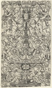 Fragmento de painel de ornamento com Marte Painéis de ornamento (título da série)
