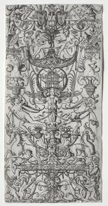 Painel Ornamental com Gaiola de Pássaro, c. 1500-1512.