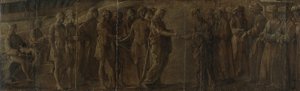 Encontro entre um rei e uma rainha, c.1490-1510