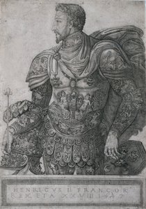 Henrique II, rei da França, aos 28 anos de idade, 1547.