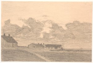 A antiga casa de hóspedes em Ferring de Niels Jakob Jakobsen Bjerre