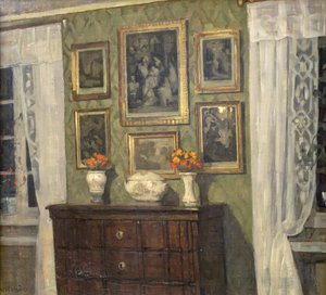 Um interior de Niels Holsoe