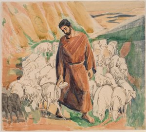 O bom Pastor de Niels Larsen Stevns