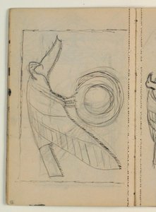 Estudos de aves, provavelmente após publicação de Niels Larsen Stevns