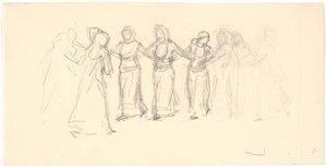 Mulheres gregas dançantes de Niels Skovgaard