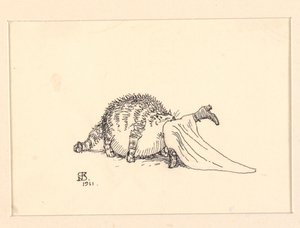 Ilustração para o gato gordo