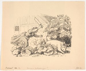 O porco de Niels Skovgaard