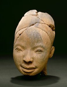 Cabeça de uma figura, Owo (terracota)
