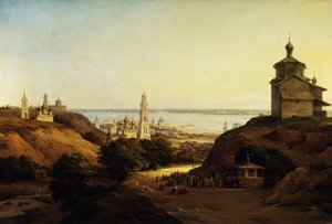 Vista de Yuriev-Povolzhsky, 1851