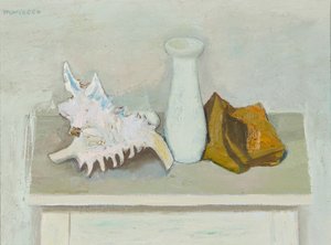 Ainda vida com concha (óleo sobre tela)