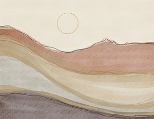 Paisagem do deserto em estilo boho de Nikita Jariwala