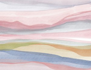 Paisagem em aguarela pastel de Nikita Jariwala