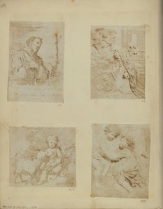 São Francisco. De uma gravura supostamente única de Murillo de Nikolaas Henneman