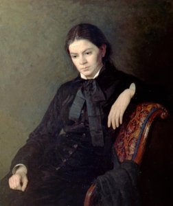 Retrato de uma Senhora Desconhecida de Nikolai Alexandrovich Yaroshenko