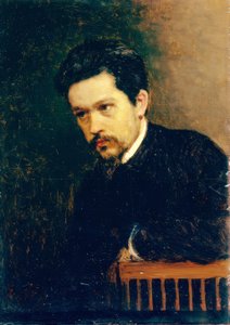 Auto-retrato de Nikolai Alexandrovich Yaroshenko