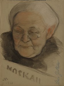 Retrato de Clara Zetkin 1857-1933, 1921