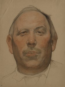 Retrato de Demyan Bedny 1883-1945, 1920