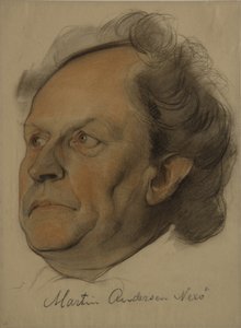 Retrato de Martin Andersen Nexø 1869-1954, 1922