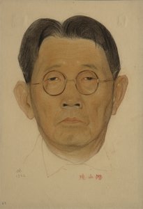 Retrato de Sen Katayama 1859-1933, 1922
