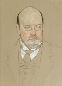 Retrato do pintor Ilya Ostroukhov 1858-1929, 1923