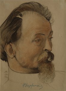 Retrato do político Felix E. Dzerzhinsky 1877-1926, presidente da Cheka, 1922