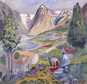 Kari no saudável; Kari aos domingos, de Nikolai Astrup