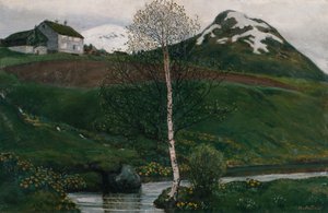 Atmosfera primaveril de Nikolai Astrup