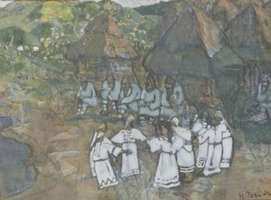 Circle Dance, início do século XX de Nikolai Konstantinowitsch Roerich