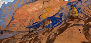 Mandamentos do professor, 1927 de Nikolai Konstantinowitsch Roerich
