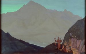 NKRoerich, Chenresig, Westtibet de Nikolai Konstantinowitsch Roerich