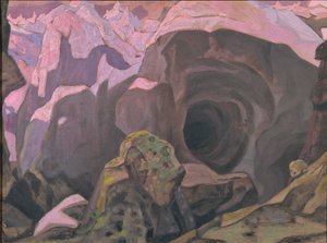 Rondane. Cenografia da peça de teatro Peer Gynt de H. Ibsen, 1911 de Nikolai Konstantinowitsch Roerich