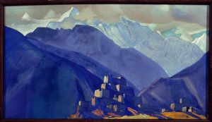 Stranghild. Mosteiro nas montanhas de Nikolai Konstantinowitsch Roerich