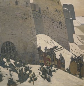 O relógio, 1905 de Nikolai Konstantinowitsch Roerich