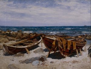 Estudo de Jaeren (óleo sobre tela)