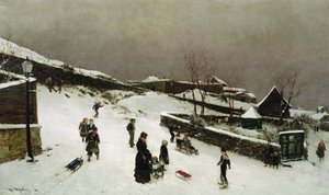 Cena de Inverno em Nordnes, Bergen