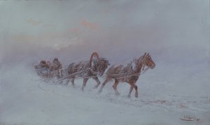 Tempestade de neve, 1901
