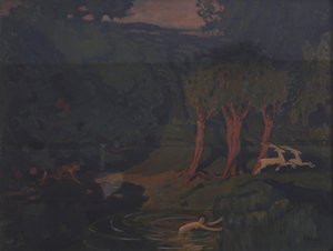 Pan e Ninfa Syrinx de Nikolai Pavlovich Ulyanov