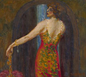 Retrato de Evfimia Nosova, nascida Ryabushinskaya 1881-1960