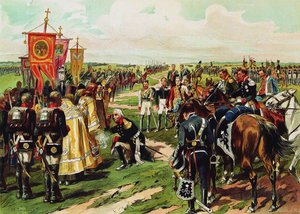 Marschall Mikhail Kutuzov antes da Batalha de Borodino, 1912