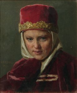 Esposa de Boyar, 1901 de Nikolai Vasilyevich Nevrev