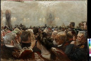 O Julgamento de Port Arthur de Dubovskoy, Nikolai Nikanorovich (1859-1918)