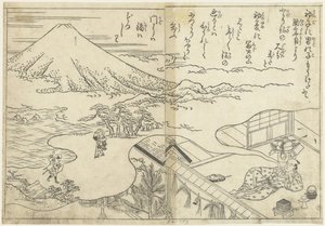 Sonhar com fuji de Nishikawa Sukenobu (attributed to)