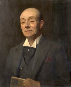 Edward P. Day, Mestre da Escola Pública Elementar de Bingham (óleo sobre tela)