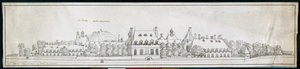 Hospital St Louis, c.1677 (caneta e tinta sobre papel)