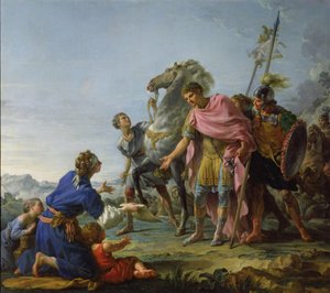 Trajano (53-117) Mostrando Mercy, 1765