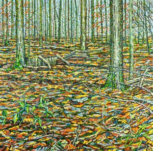 Orches Groundscape, 2023 (óleo sobre tela)