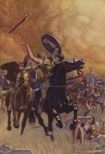 Morte de Sexto (lito colorido)