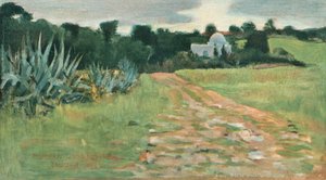 Casa e campo dos santos, Tânger, 1885