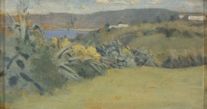 Tangier Landscape, c.1885 (óleo sobre painel)