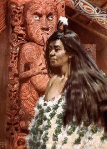 Maori Girl: Nova Zelândia de Norman Hardy